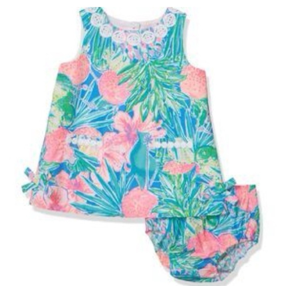 Lilly Pulitzer Infant Shift Dress in Swizzle (3-6 months)